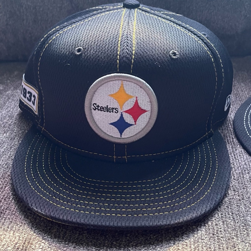 Pittsburgh Steelers New Era fitted hat high quality